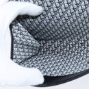 Christian Dior Trotter Canvas Chain Shoulder Bag Suede Black Gold Auth bs30407-19