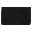 Christian Dior Trotter Canvas Chain Shoulder Bag Suede Black Gold Auth bs30407-2