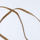 Christian Dior Honeycomb Canvas Shoulder Bag PVC Leather Beige Auth bs30408-8