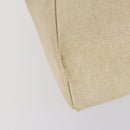 HERMES Her bag Hand Bag Canvas Coated Canvas 3 Set Beige Black Auth bs30411-21