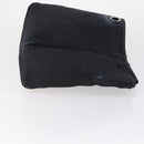 HERMES Her bag Hand Bag Canvas Coated Canvas 3 Set Beige Black Auth bs30411-4