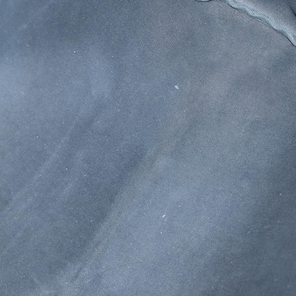 HERMES Her bag Hand Bag Canvas Coated Canvas 3 Set Beige Black Auth bs30411