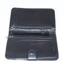 BOTTEGA VENETA INTRECCIATO Clutch Bag Leather Black Auth bs30412-8