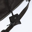 BOTTEGA VENETA INTRECCIATO Shoulder Bag Leather Dark Brown Auth bs30413-10