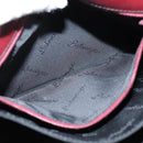 BALENCIAGA Shoulder Bag Suede Leather Bordeaux Gold Auth bs30414-12