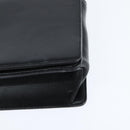 GIVENCHY Hand Bag Leather Black Gold Auth bs30415-15