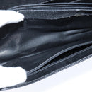 GIVENCHY Hand Bag Leather Black Gold Auth bs30415-11