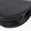 GIVENCHY Hand Bag Leather Black Gold Auth bs30417-15