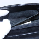 GIVENCHY Hand Bag Leather Black Gold Auth bs30417-21