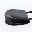 GIVENCHY Hand Bag Leather Black Gold Auth bs30417-4