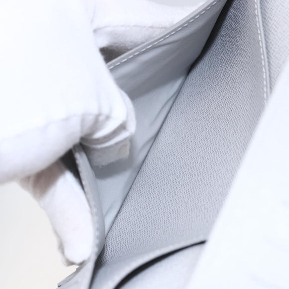 LOUIS VUITTON Portefeuille Brother Logo Story Wallet White M67822 Auth bs30418