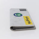 LOUIS VUITTON Portefeuille Brother Logo Story Wallet White M67822 Auth bs30418-6