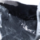 Salvatore Ferragamo Gancini Backpack Nylon Leather Black Silver Auth bs30419-18