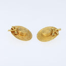 CHANEL Earring metal Gold CC Auth bs30421-4