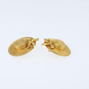CHANEL Earring metal Gold CC Auth bs30421-5