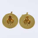 CHANEL Earring metal Gold CC Auth bs30421-6