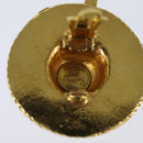 CHANEL Earring metal Gold CC Auth bs30421-7