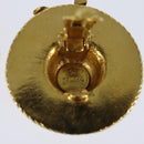 CHANEL Earring metal Gold CC Auth bs30421-8