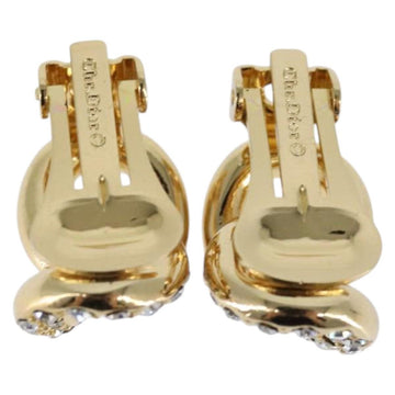 Christian Dior Earring metal Gold Auth bs30422 - 0