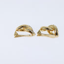 Christian Dior Earring metal Gold Auth bs30422-3