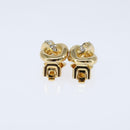 Christian Dior Earring metal Gold Auth bs30422-6