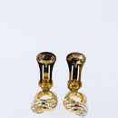 Christian Dior Earring metal Gold Auth bs30422-7