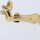 Christian Dior Earring metal Gold Auth bs30422-9