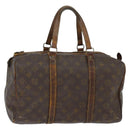 LOUIS VUITTON Monogram Sac Souple 35 Boston Bag M41626 LV Auth bs30426-1