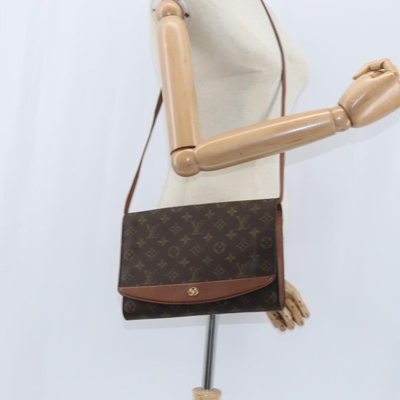 LOUIS VUITTON Monogram Bordeaux 27 Shoulder Bag M51797 LV Auth bs30427