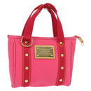 LOUIS VUITTON Antigua Cabas PM Hand Bag Rouge Pink M40088 LV Auth bs30428-1