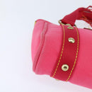 LOUIS VUITTON Antigua Cabas PM Hand Bag Rouge Pink M40088 LV Auth bs30428-9
