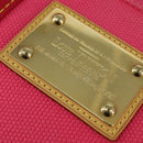 LOUIS VUITTON Antigua Cabas PM Hand Bag Rouge Pink M40088 LV Auth bs30428-17