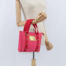 LOUIS VUITTON Antigua Cabas PM Hand Bag Rouge Pink M40088 LV Auth bs30428-22