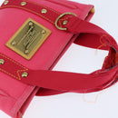 LOUIS VUITTON Antigua Cabas PM Hand Bag Rouge Pink M40088 LV Auth bs30428-6