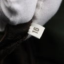 PRADA Tote Bag Nylon Khaki Silver Auth bs30429-12