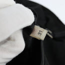 PRADA Grommet Tote Bag Nylon Black Silver Auth bs30430-12