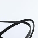 PRADA Grommet Tote Bag Nylon Black Silver Auth bs30430-8