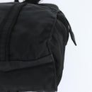 PRADA Tote Bag Nylon Black Silver Auth bs30431-15