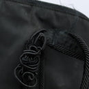 PRADA Tote Bag Nylon Black Silver Auth bs30431-10