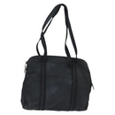 PRADA Tote Bag Nylon Black Silver Auth bs30431-13