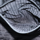 PRADA Tote Bag Nylon Black Silver Auth bs30431-21
