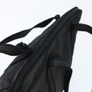 PRADA Tote Bag Nylon Black Silver Auth bs30431-6