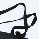 PRADA Tote Bag Nylon Black Silver Auth bs30431-14