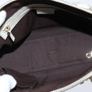 GUCCI GG Canvas Guccissima Hand Bag Leather White Gold 145785 Auth bs30436-11