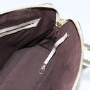 GUCCI GG Canvas Guccissima Hand Bag Leather White Gold 145785 Auth bs30436-18