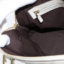 GUCCI GG Canvas Guccissima Hand Bag Leather White Gold 145785 Auth bs30436-19