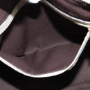 GUCCI GG Canvas Guccissima Hand Bag Leather White Gold 145785 Auth bs30436-20