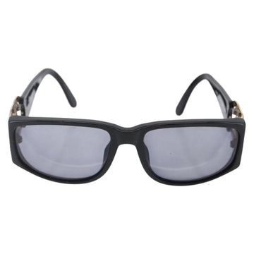 CHANEL COCO Mark Sunglasses plastic Black CC Auth bs30437 - 0