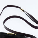 Salvatore Ferragamo Vala Hand Bag Suede 2way Purple Gold Auth bs30438-14