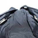 CHANEL COCO Mark Chain Bag Nylon Patent leather Black Silver CC Auth bs30439-18